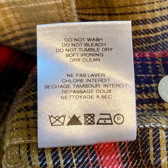 IRO Milay Split-Side Checked Brushed-Cotton Oversized Shirt - Picture 16 of 16